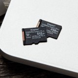 Kingston Technology 256 GB micSDXC Canvas Select Plus 100R A1 C10-kort + ADP #22