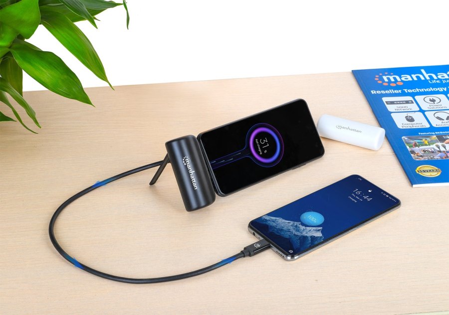 Manhattan 102612 powerbank Lithium-Ion (Li-Ion) 5000 mAh Sort #9