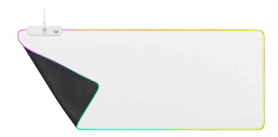 Deltaco Gaming WMP90 RGB gaming-musem�tte XL, 900 x 360 x 4 Hvid #3