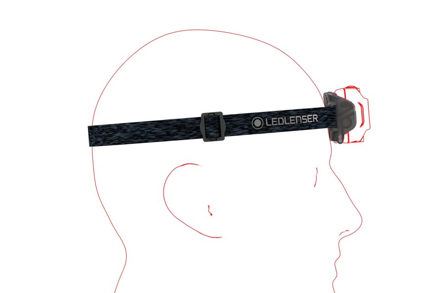 Ledlenser HF4R Core Sort Hovedbnd lommelygte LED #5