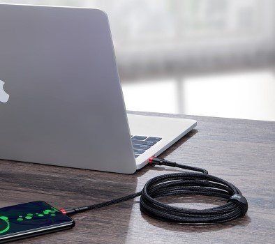 Baseus CATKLF-AL91 USB-kabel 2 m USB C Sort #5