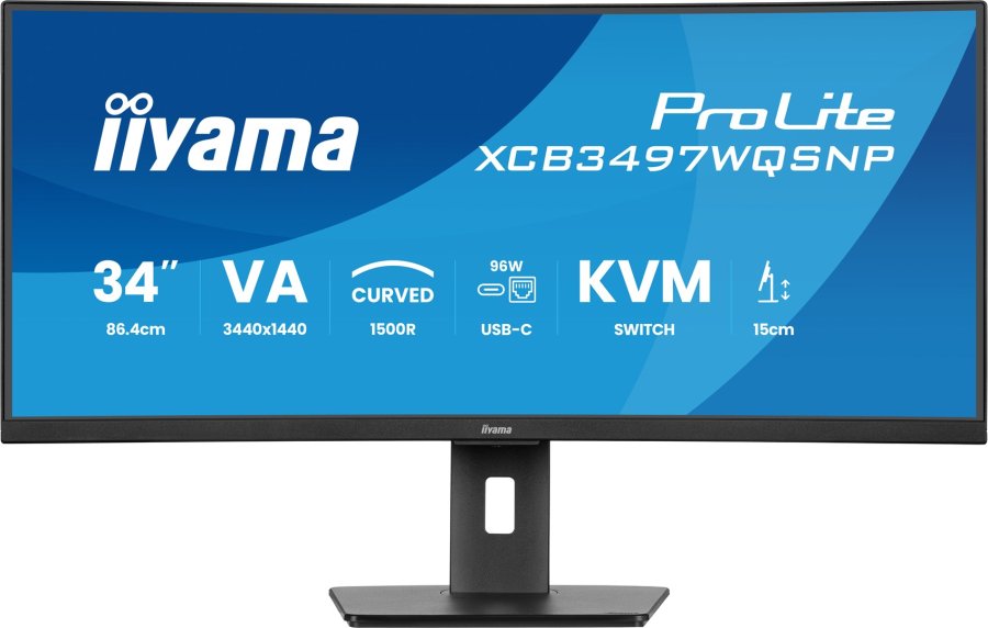 iiyama ProLite XCB3497WQSNP-B1 computerskrm 86,4 cm (34