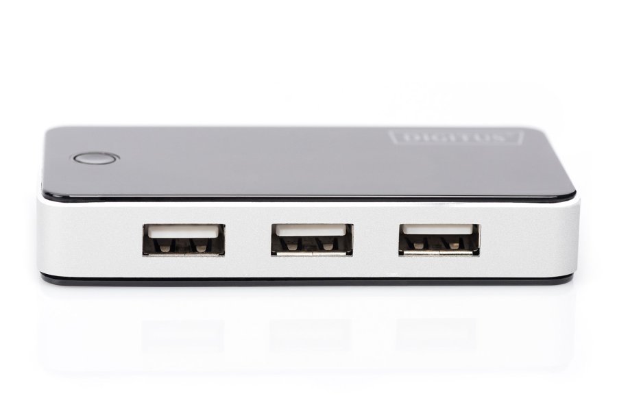 Digitus DA-70222 interface hub 480 Mbit/s Sort, Slv #4