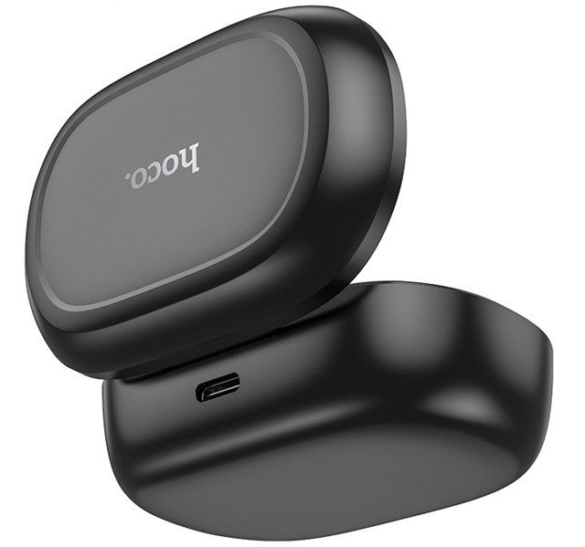 Hoco EQ8 Pure Joy Trdlst headset i rerne Opkald/musik Bluetooth Sort #2