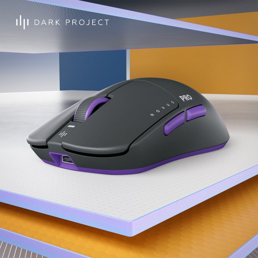 Dark Project DPP_NOVUS_PRO_BB mus Spil Ambidextrous RF Wireless + USB Type-C Optisk 26000 dpi #8