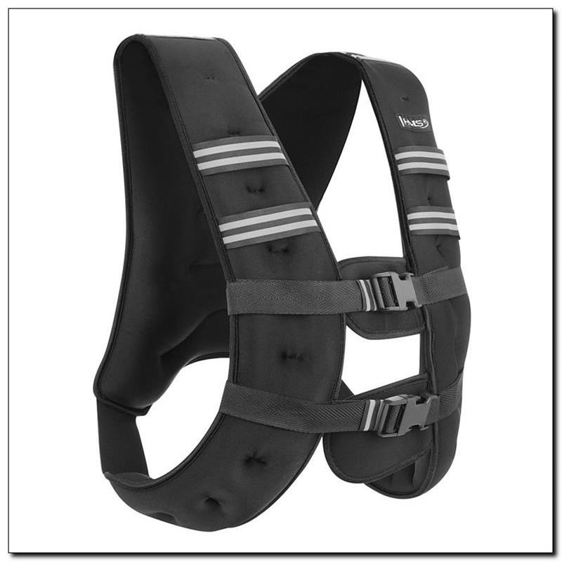 HMS Fitness KTO05 vgtvest 5 kg Neopren, Sand Sort #1