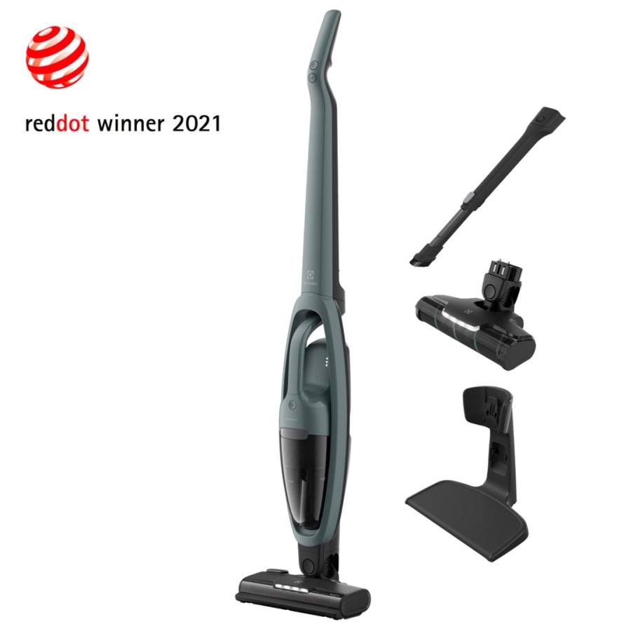 Electrolux ES52C212XN stav stvsuger & elektrisk kost Stick vakuum Batteri Dry Cyclonisk, Stof, Skum Posels 0,5 L 0 W Grn #1