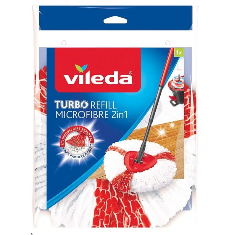 Vileda Turbo 2in1-rotationsmoppe refill #1