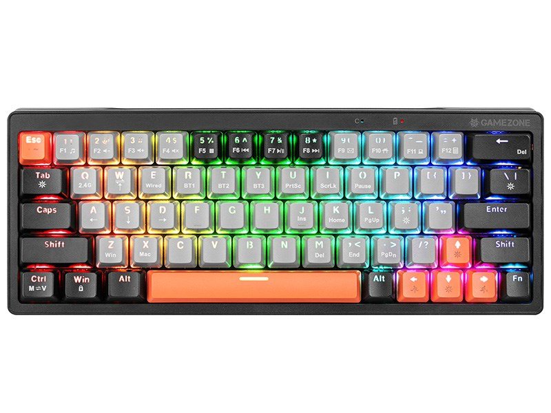 Mekanisk tastatur Tracer GAMEZONE EVO1 HOT SWAP 63 (Grey) TRAKLA47297 #1