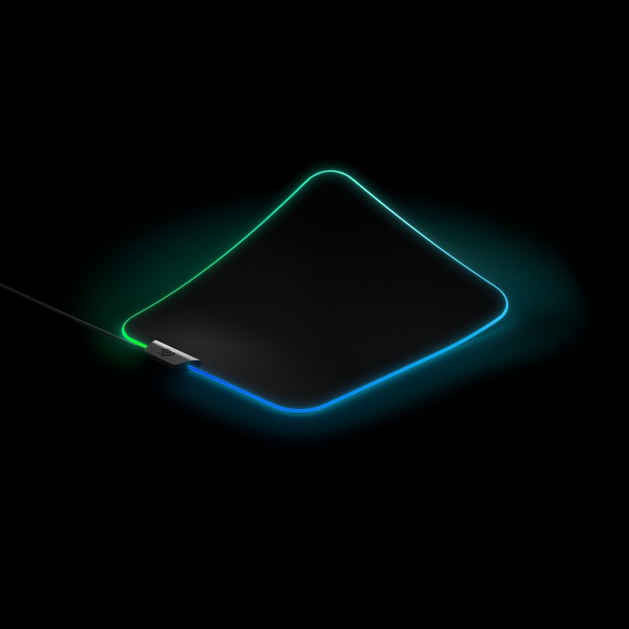 Gaming-musemtte SteelSeries QcK Prism Cloth RGB Sort Gaming #4