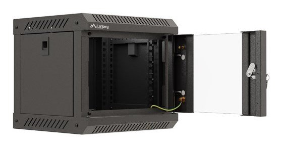 Lanberg WF11-3304-10B stativ 4U Vgmonteret stativ Sort #7