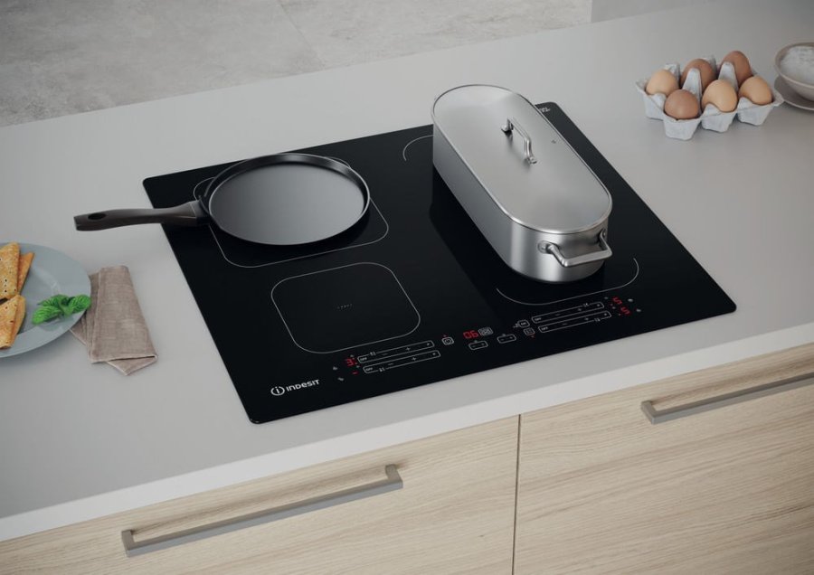 Indesit IB 65B60 NE Sort Indbygget 59 cm Zone induktionskogeplade 4 zone(s) #30