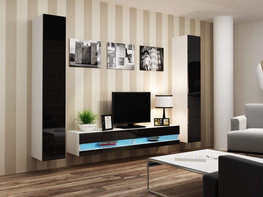 Cama RTVVIGO180N b/c TV stativ & underholdningscenter 2 hylder #3