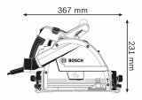 Bosch 0 601 675 001 transportabel rundsav 16,5 cm 6250 rpm 1400 W #3