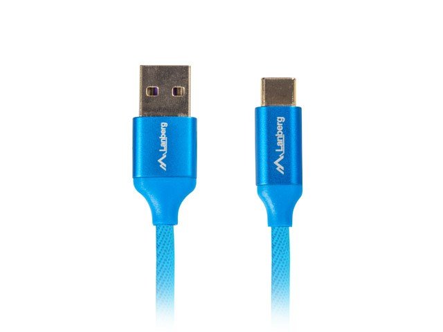 Lanberg CA-USBO-22CU-0010-BL USB-kabel 1 m USB 2.0 USB C USB A Bl #2