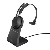 Jabra Evolve2 65 UC Mono Headset black BT USB-A + Charging Stand #1