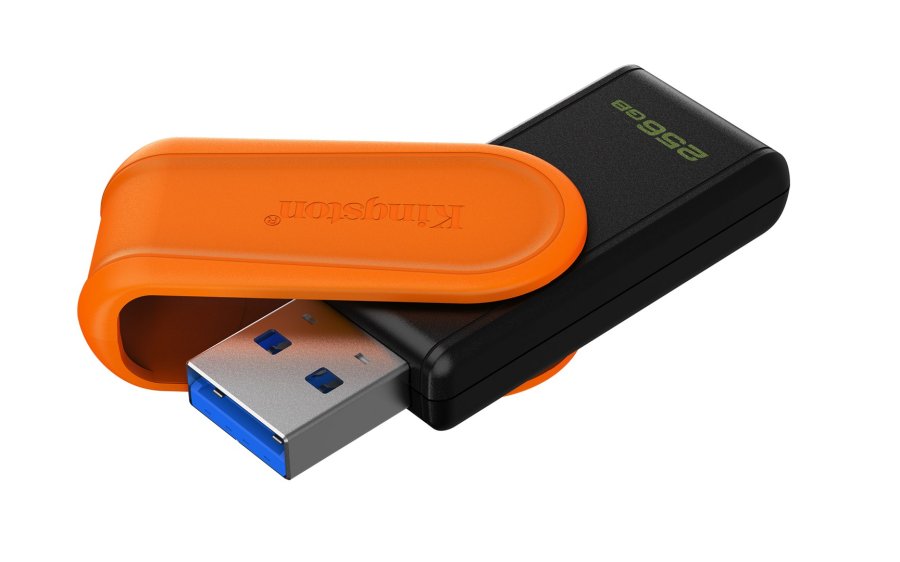 Kingston Technology DataTraveler 256 GB Portable USB 3.2 Gen 1 Exodia S (sort/orange) #2
