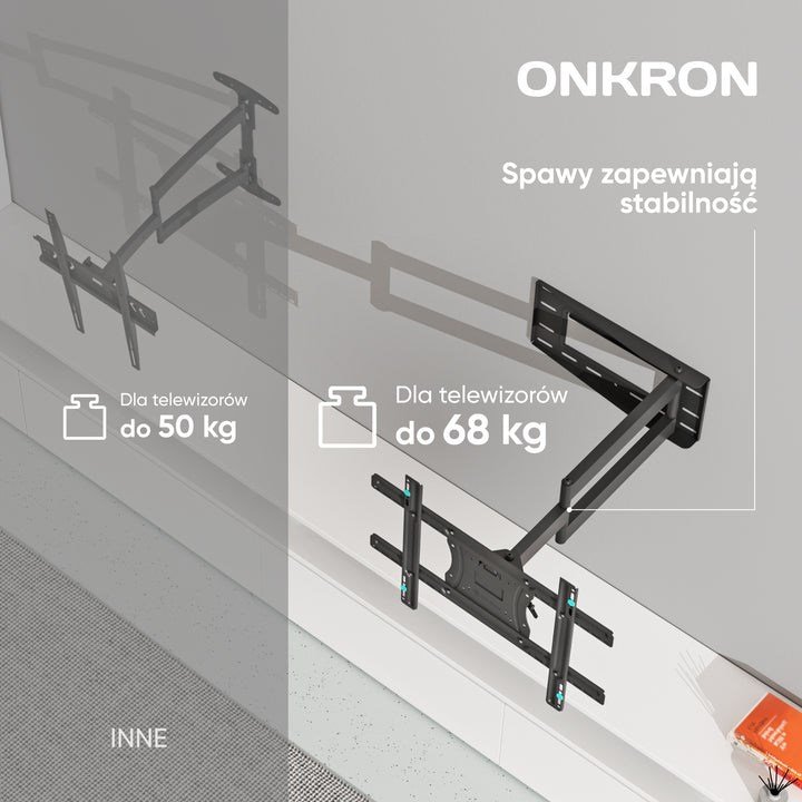 ONKRON M7L-B tv-beslag 190,5 cm (75