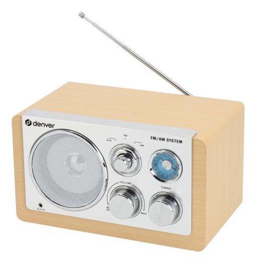 Denver TR-63LW radio Personligt Analog Bamboo, Slv #4