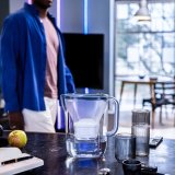 BRITA Style ESSENTIAL XL vandfilterkande, m�rkebl� + 3 x MX Pro Pure Performance-filter #6