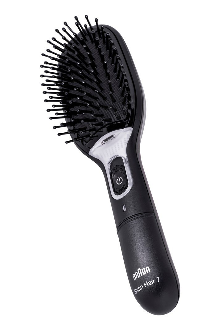 Braun Satin Hair 7 Voksen Paddle hrbrste Sort 1 stk #5