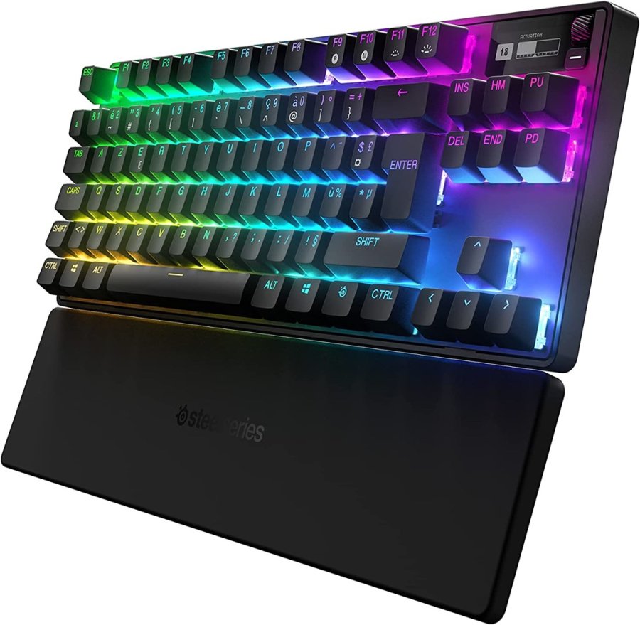 Steelseries Apex Pro TKL tastatur Spil USB + RF Wireless + Bluetooth QWERTZ Tysk Sort #5