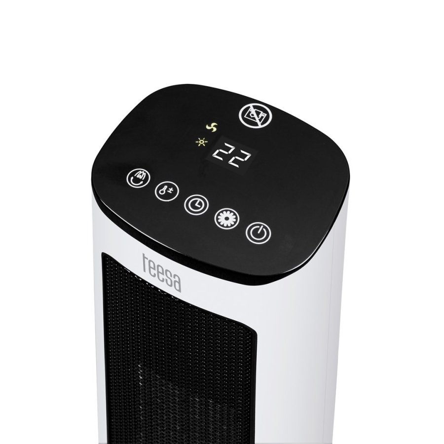PTC 1000/2000W kolonneventilator med pejseimiteringsfunktion (fjernbetjening) #13