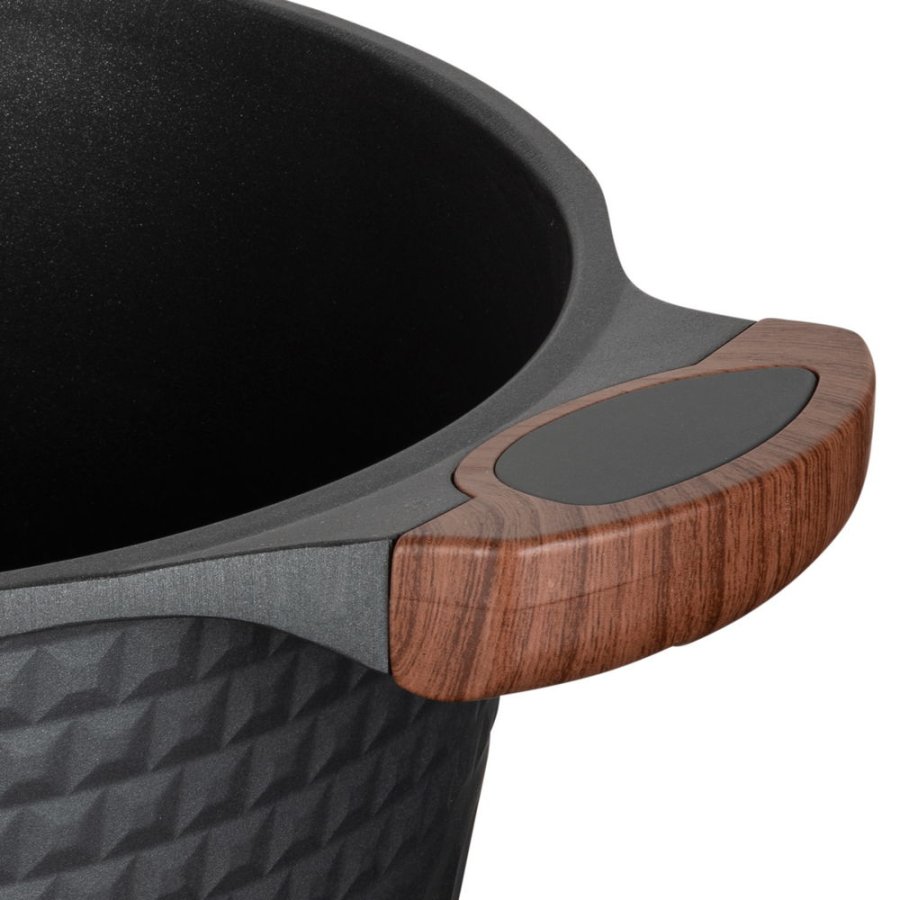 Resto Kitchenware Capella 6,6 L Rund Sort, Tr� #8