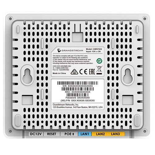 Grandstream Networks GWN7604 WLAN adgangspunkt 867 Mbit/s Hvid Strm over Ethernet (PoE) #4