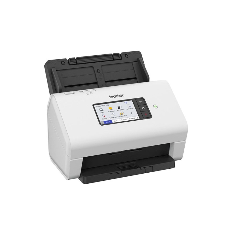 Brother ADS-4900W scanner ADF + Ark-fodret scanner 600 x 600 dpi A4 Sort, Hvid #7