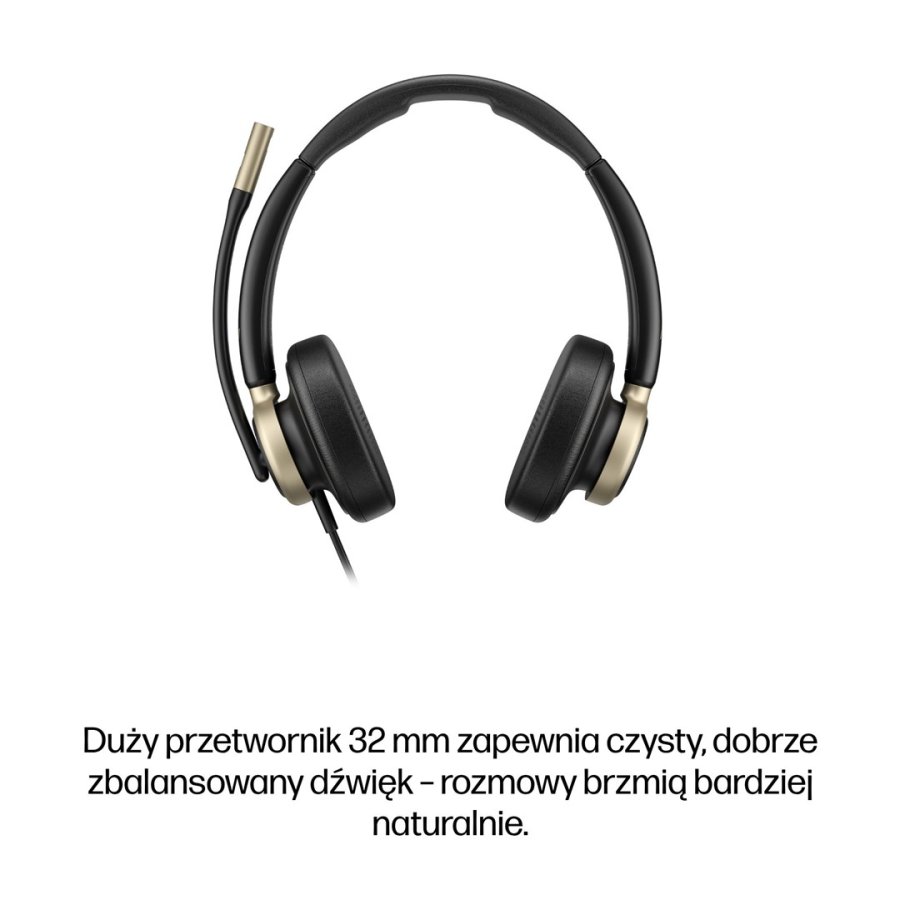 HP Poly Mission 825 Stereo USB Wired Headset #15