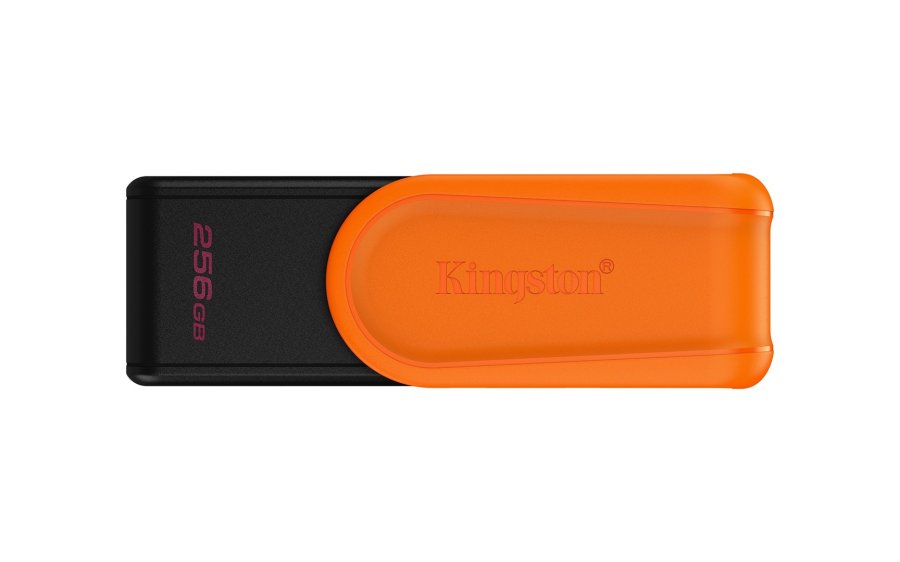 Kingston Technology DataTraveler 256 GB Portable USB 3.2 Gen 1 Exodia S (sort/orange) #1