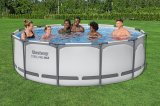 Bestway Steel Pro 56418 swimmingpool til over jorden Indrammet pool Rund 9150 L #2