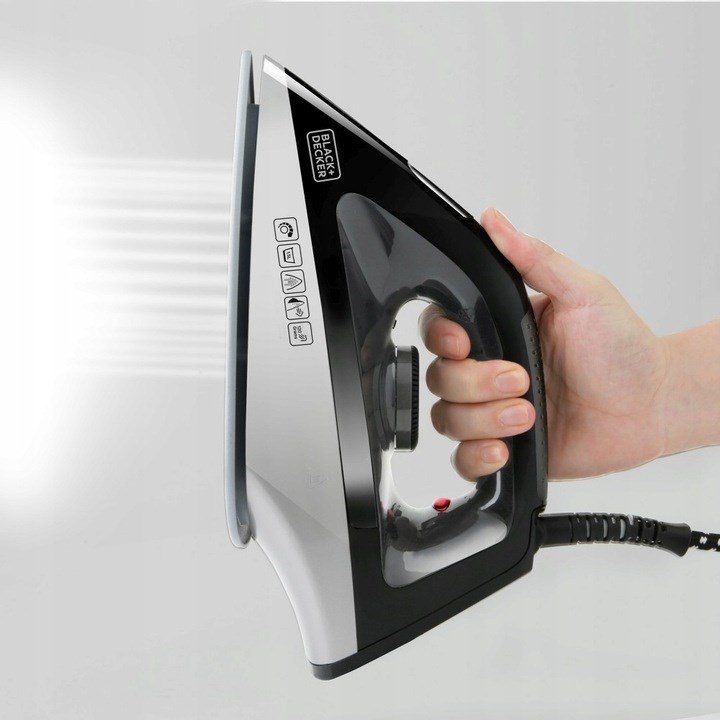 Black & Decker BXSS2200E Tr & dampstrygejern 2200 W Sort #12