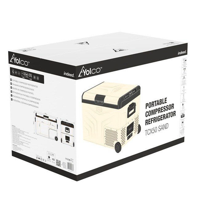 YOLCO TCX50 Sand Brbart kompressorkleskab #15