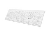 Natec Tang US tr�dl�st tastatur BT + 2,4 GHz lydsvagt Slim hvidt #5