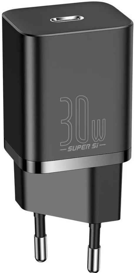 Baseus CCSUPJ01 oplader til mobil enhed Universel Sort Vekselstrm Hurtig opladning Indendrs #1
