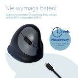 R-Go Tools Ergonomische muis R-Go HE Break met pauzesoftware, small (handlengte 165 mm), rechtshandig, 3-in-1 connectie, zwart #13