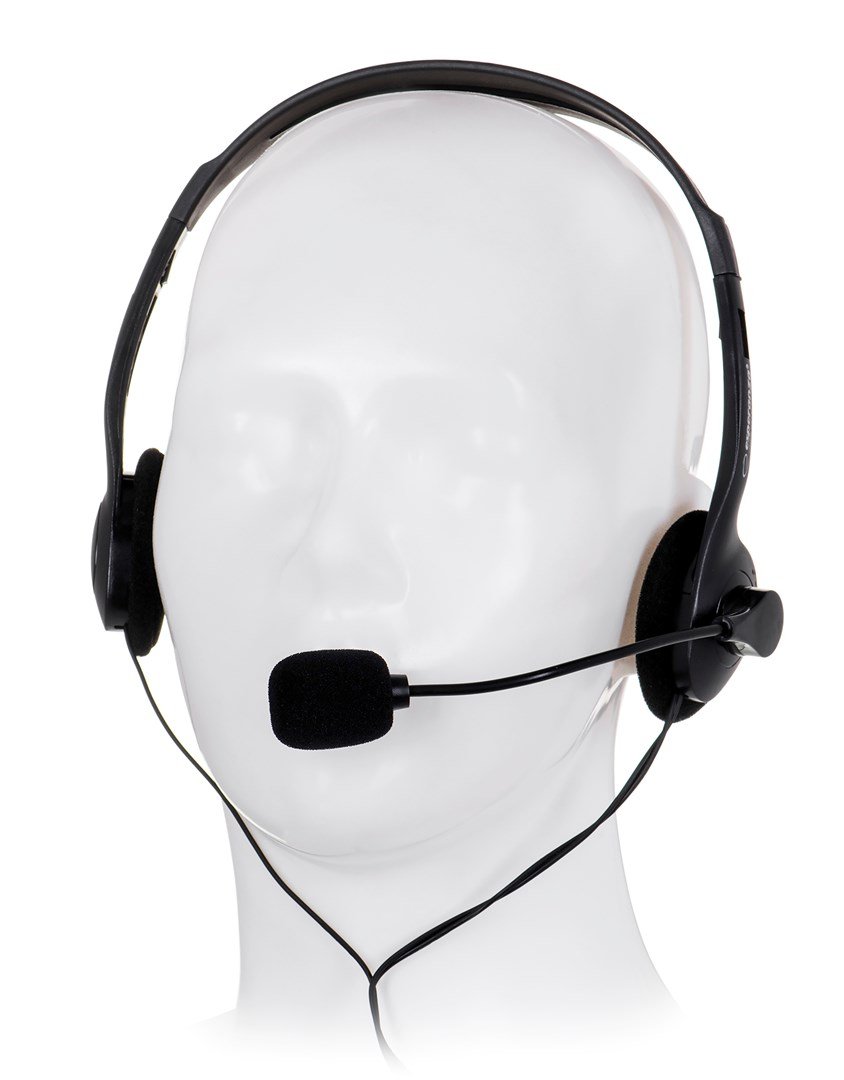 Esperanza EH102 hovedtelefoner/headset Ledningsf�rt Opkald/musik Sort #13