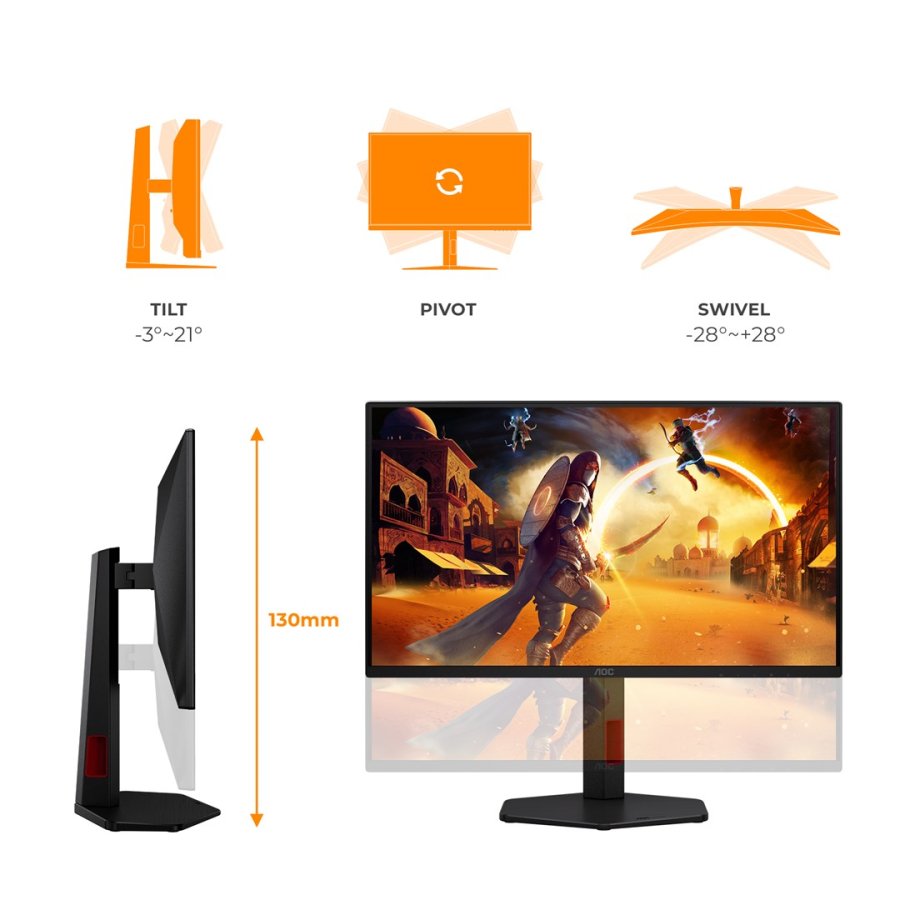 AOC G4 25G4ZR computersk�rm 62,2 cm (24.5