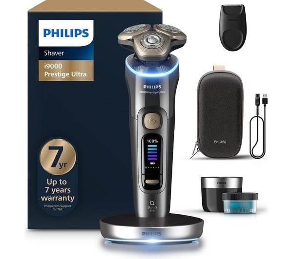 Philips i9000 Prestige Ultra XP9402/31 Elektrisk shaver vd og tr barbering med SkinIQ Pro #1