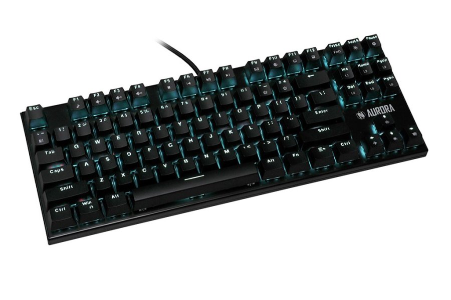 iBox IKGMK2R tastatur Spil USB QWERTY US engelsk Sort #6