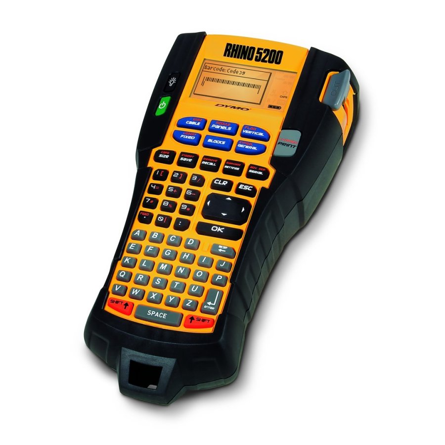 DYMO RHINO 5200 Kit etiketprinter Termisk overfrsel 180 x 180 dpi ABC #5