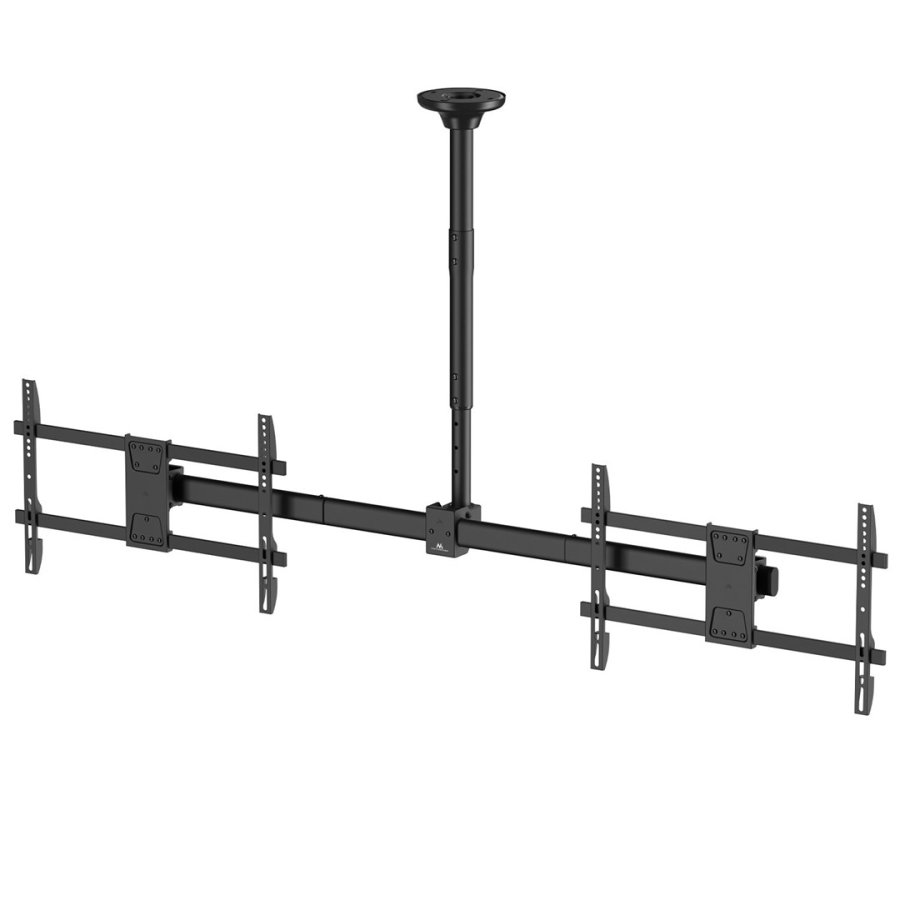 Loftmonteret holder til to Maclean-tv, maks. belastning 2x40 kg, 34-60