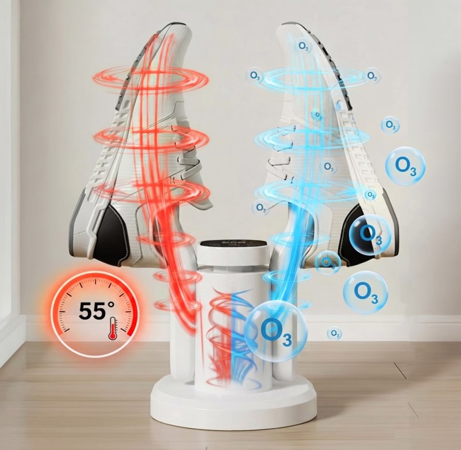 SHOE DRYER OZONE PRO+ MT6539 – Sko�t�rrer med ozonbaseret desinfektion. #15
