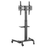 Techly ICA-TR21L multimedie vogn & stand Sort Fladt panel Multimedie kurv #12
