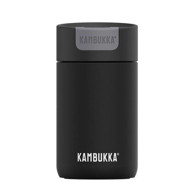 Kambukka Olympus 300ml Jet Black termisk krus #1