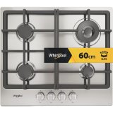 Whirlpool TGML 661 IX R Rustfrit st�l Indbygget 58 cm Gaskomfur 4 zone(s) #1
