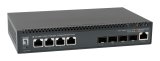 LevelOne XEL-0891 Administreret L3 10G Ethernet (100/1000/10000) Desktop Gr� #1