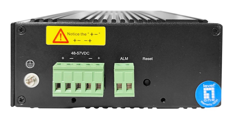 LevelOne Industr.PoE+Switch  8x2.5G PoE/2x1G/10G SFP+Uplinks #2